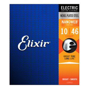 Elixir Nanoweb Electric Guitar Strings - 10-46