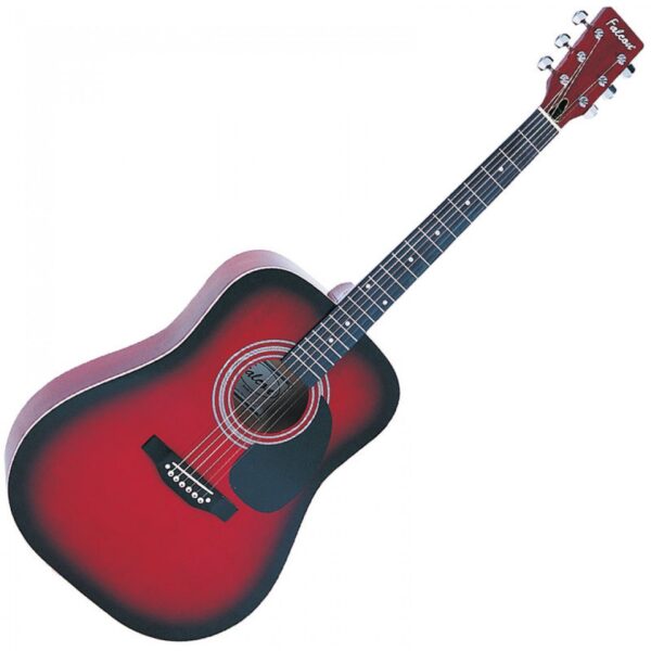 Falcon FG100R Dreadnought Acoustic Guitar - Redburst