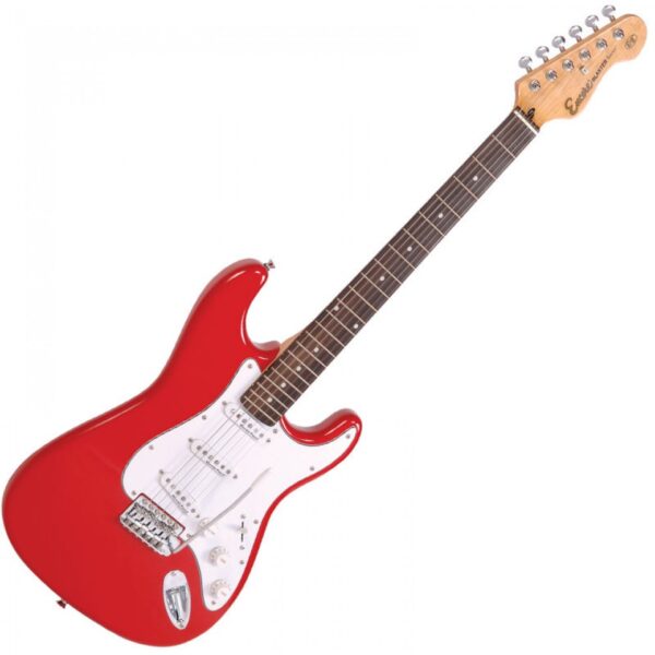 Encore E6 Electric Guitar - Gloss Red