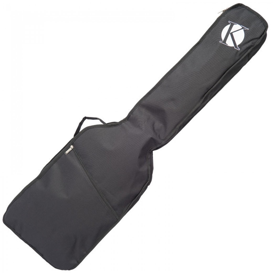 Kinsman Standard Padded Bass Guitar Bag Zebra Muzik
