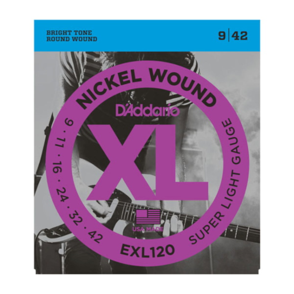 D'addario EXL120 Nickel Wound Electric Guitar Strings