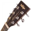 Vintage V440WK Paul Brett Statesboro’ Dreadnought Acoustic Guitar - Headstock