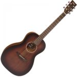 Vintage V880WK Paul Brett Statesboro' Parlour Acoustic Guitar - Front