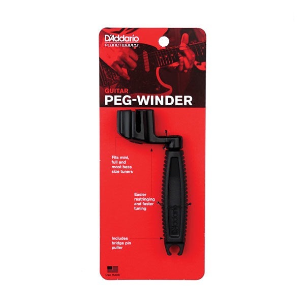 Planet Waves Ergonomic Guitar Peg Winder - PWPW1