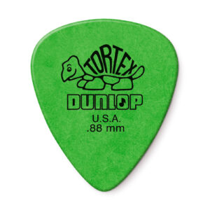 Dunlop Tortex Plectrum - 0.88mm/Green