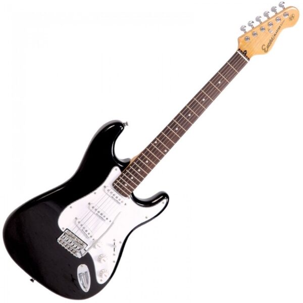 Encore E6 Electric Guitar - Gloss Black