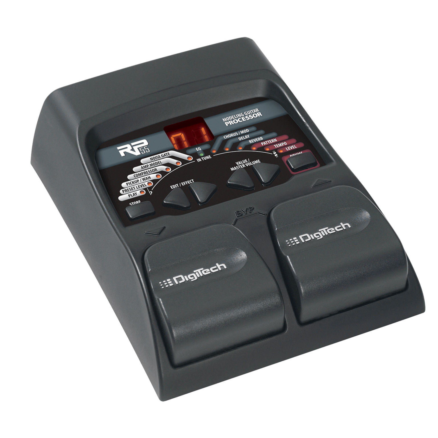 DigiTech RP55 Guitar MultiEffects Pedal Zebra Muzik