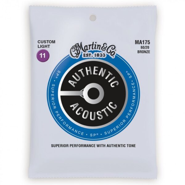 Martin MA175 Authentic Acoustic Guitar Strings