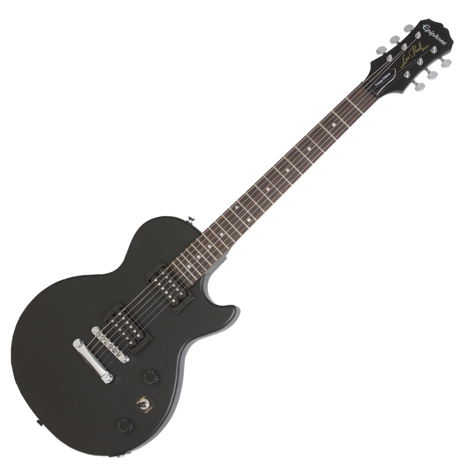 Epiphone Les Paul Special VE EBV Electric Guitar - Ebony - Zebra Muzik