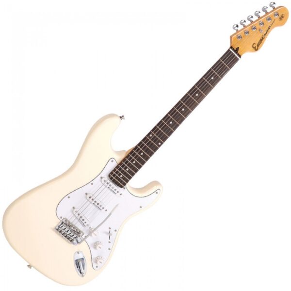 Encore E6 Electric Guitar - Vintage White