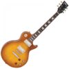Vintage V100 Lemon Drop Reissued Electric Guitar - Front