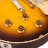 Vintage V100MRTSB ICON Electric Guitar - Distressed Tobacco Sunburst - Controls