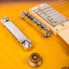 Vintage V100MRTSB ICON Electric Guitar - Distressed Tobacco Sunburst - Tailpiece