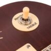 Vintage V100MRTSB ICON Electric Guitar - Distressed Tobacco Sunburst - Toggle Switch