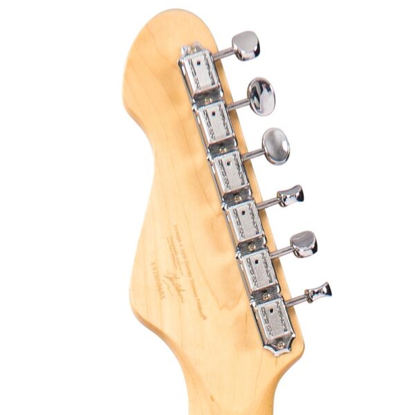 Vintage V6HMBB Reissued Electric Guitar - Boulevard Black - Machine Heads