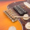Vintage V6HMRSB ICON Electric Guitar - Distressed Tobacco Sunburst - Bridge