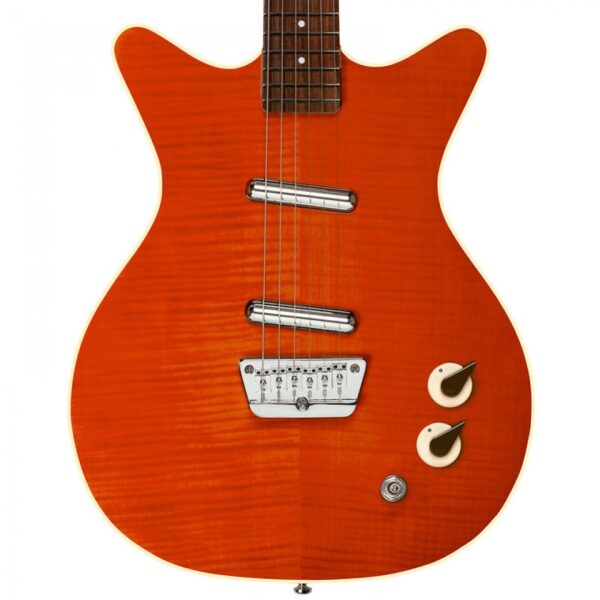 Danelectro 59 Divine Electric Guitar - Flame Maple - Body