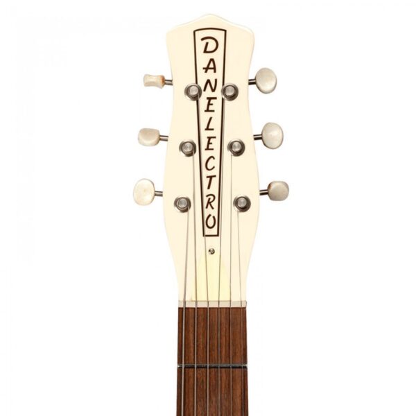 Danelectro 59 Divine Electric Guitar - Flame Maple - Headstock
