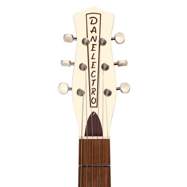 Danelectro 59 Divine Electric Guitar - Fresh Cream - Headstock