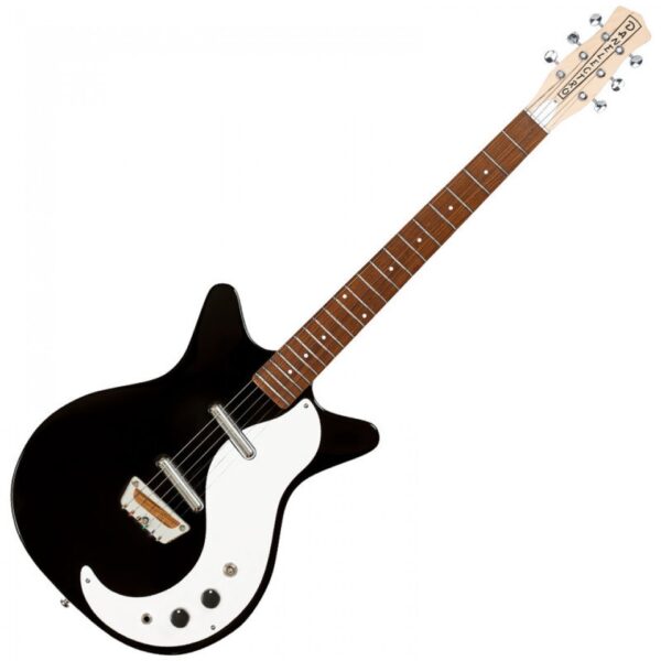 Danelectro DC59BLK The Stock 59 Electric Guitar - Black - Front