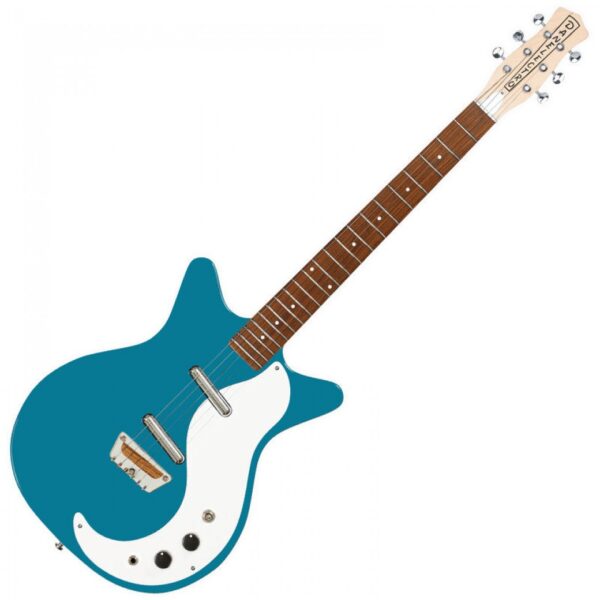 Danelectro DC59AM The Stock 59 Electric Guitar - Aquamarine - Front