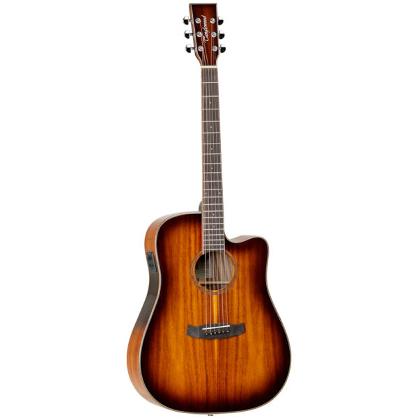 Tanglewood TW5 E KOA Electro-Acoustic Guitar - Front