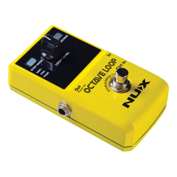 NUX Octave Loop Looper Pedal - Angle