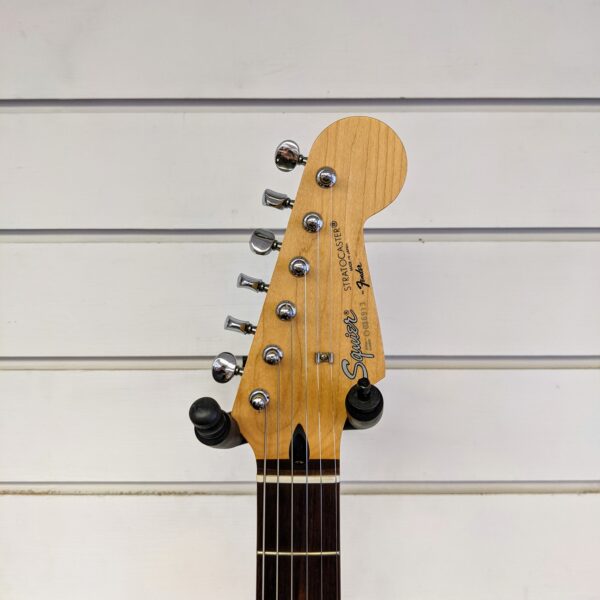 Squier Stratocaster MIJ Japan 93/94 (Pre-Owned) - Black - Headstock