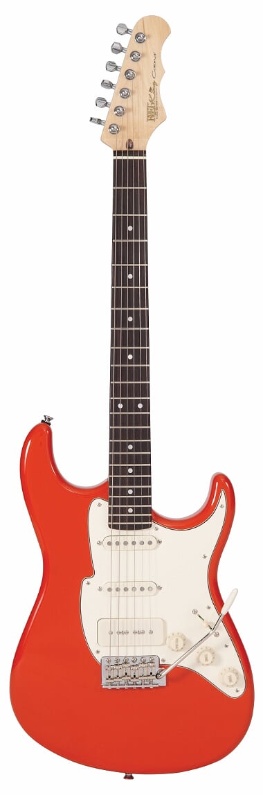 Fret-King Corona SP Electric Guitar - Firenza Red - Full
