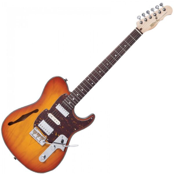 Fret-King Country Squire Semitone De Luxe Electric Guitar - Honeyburst