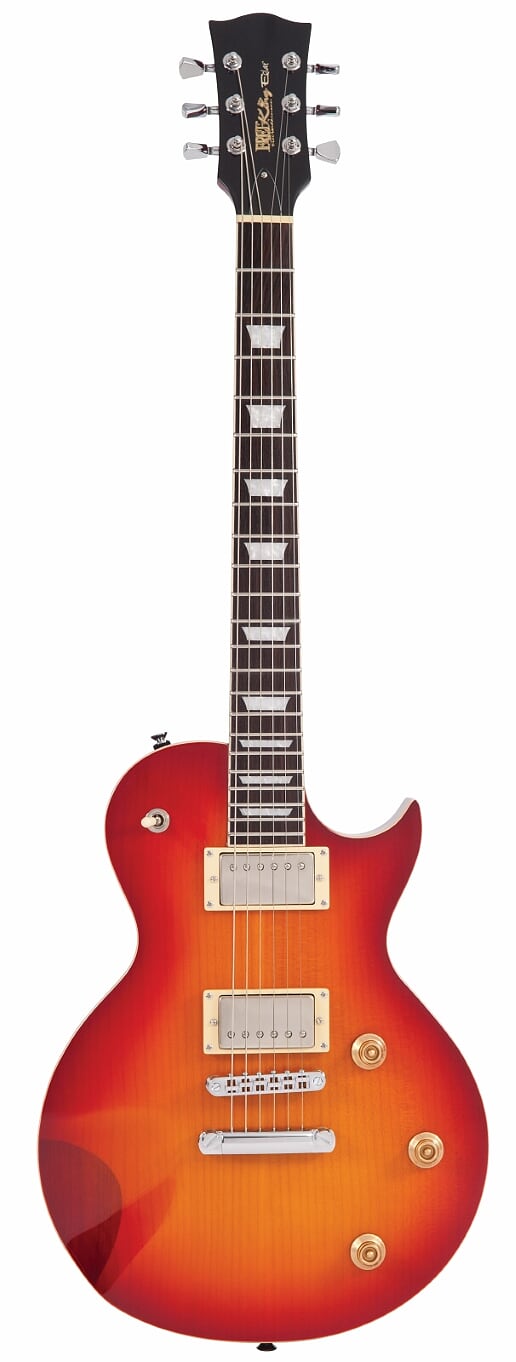 Fret-King Eclat Standard Electric Guitar - Cherry Sunburst - Full