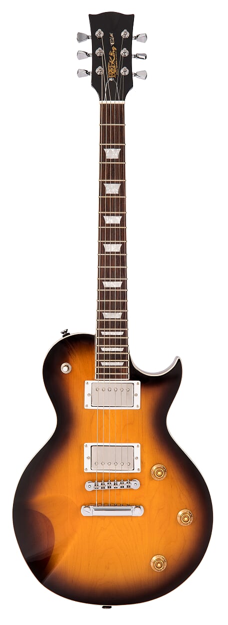 Fret-King Eclat Standard Electric Guitar - Tobacco Sunburst - Full