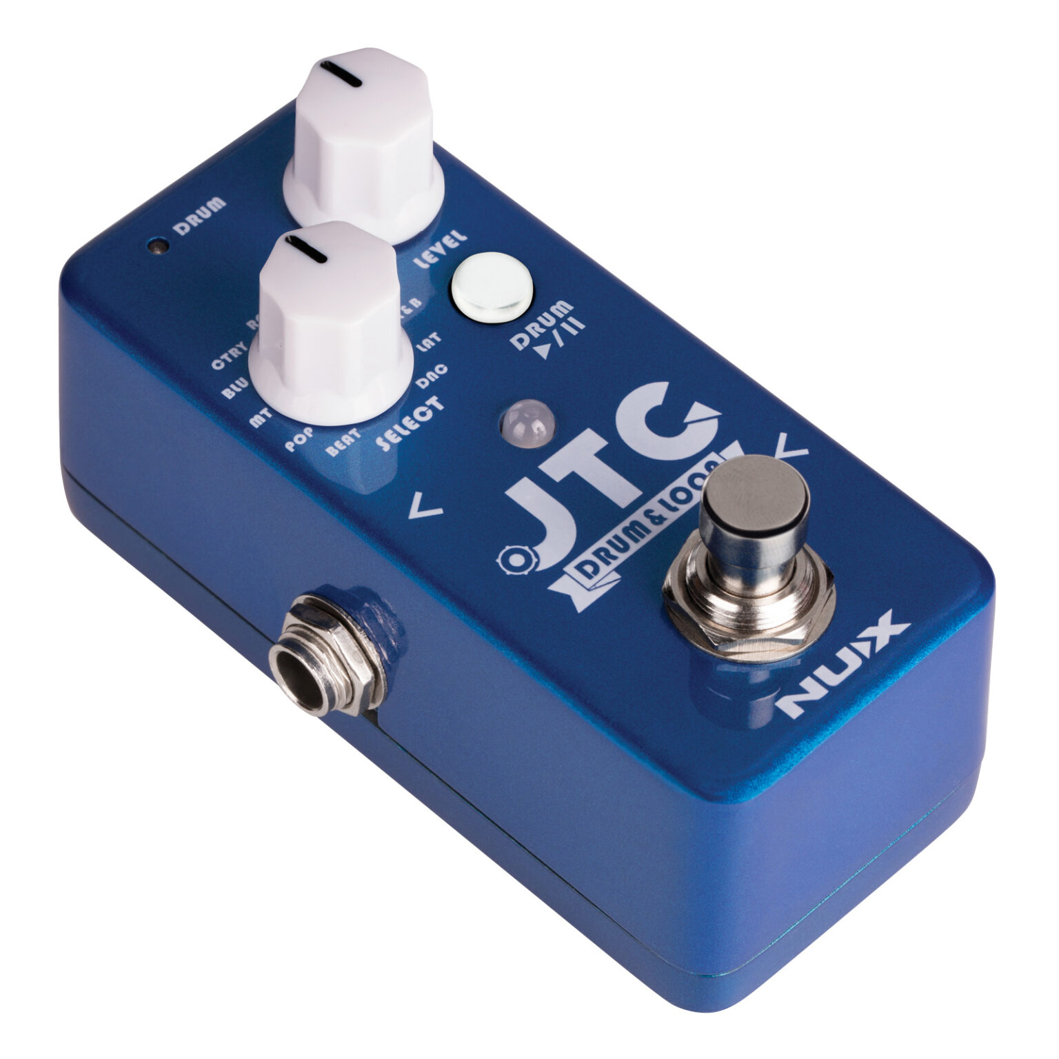 NuX JTC Drum & Loop Pedal Zebra Muzik