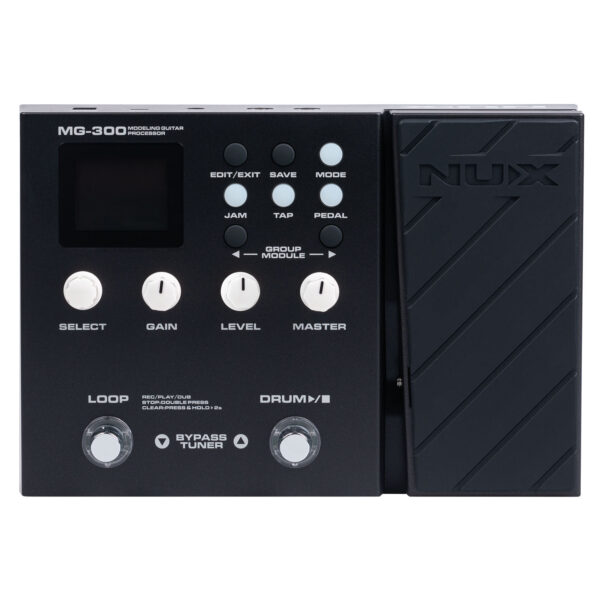 NuX MG-300 Guitar Multi-FX Pedal - Top
