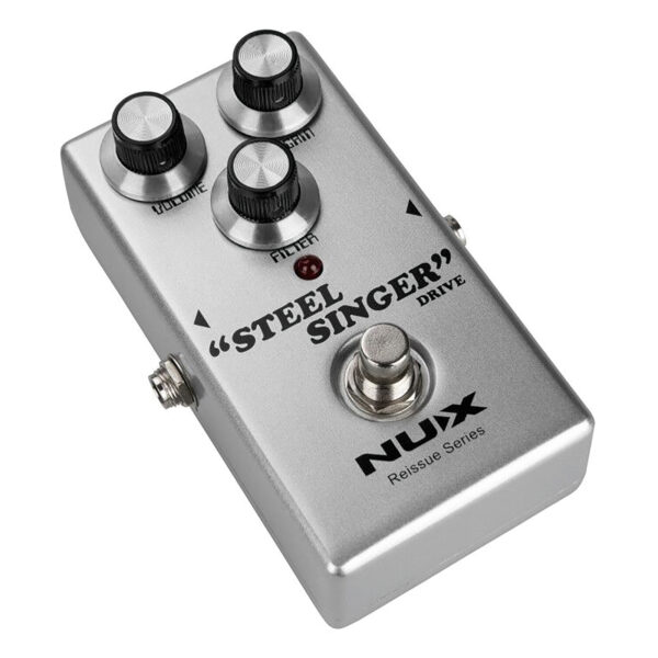 NuX Reissue Steel Singer Drive Pedal - Angle
