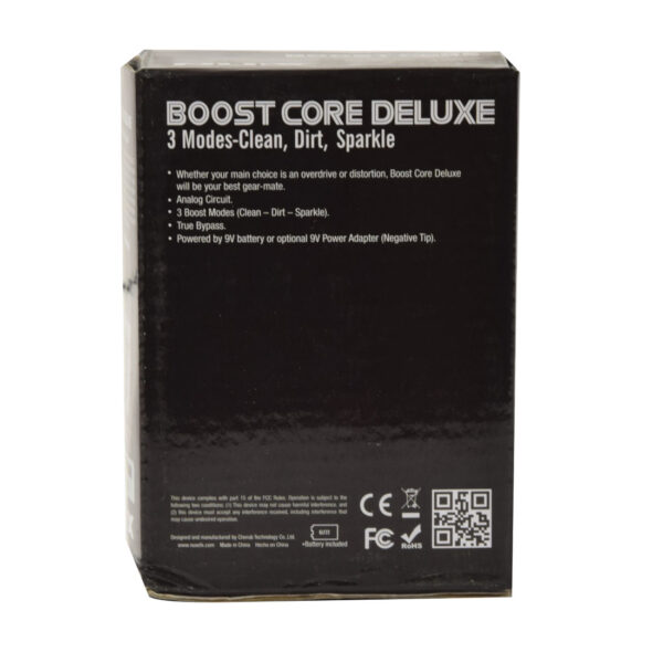 NuX Boost Core Deluxe Booster Pedal - Box Back