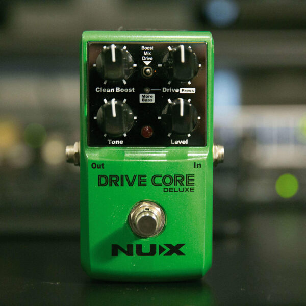 NuX Drive Core Deluxe Boost & Drive Pedal - Promo