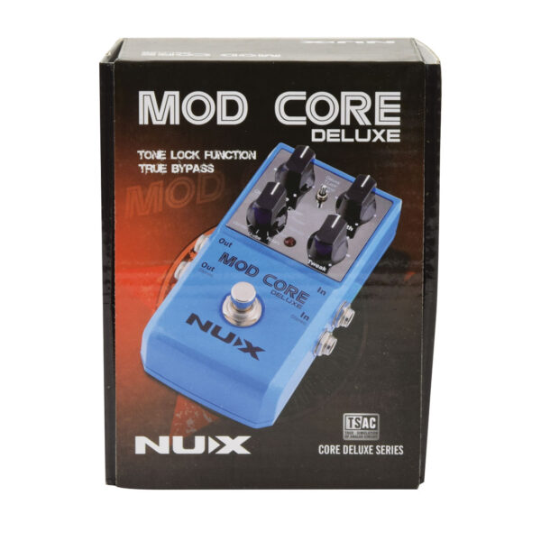 NuX Mod Core Deluxe Modulation Effects Pedal - Box