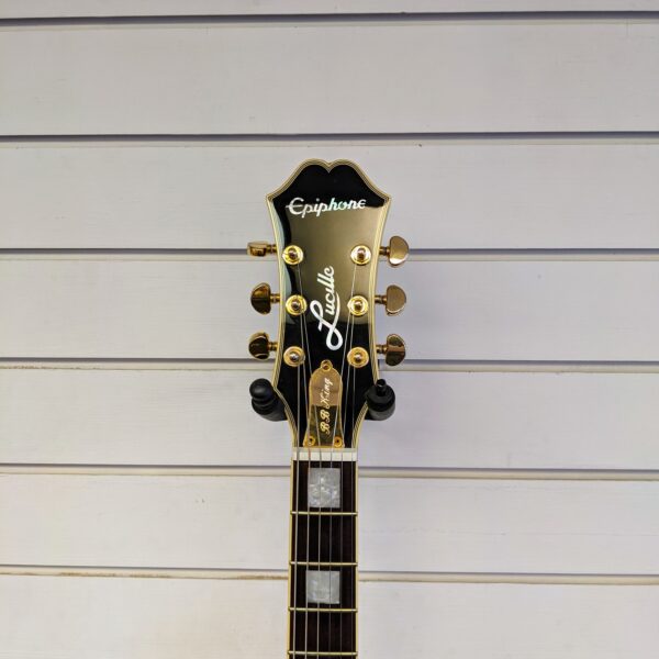 Epiphone B.B. King Lucille (Pre-Owned) - Gloss Black - Headstock