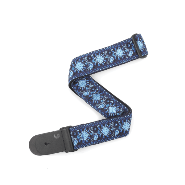 D'Addario Monterey 2 Woven Guitar Strap - Blue