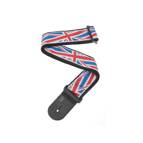 D'Addario Union Jack Woven Guitar Strap