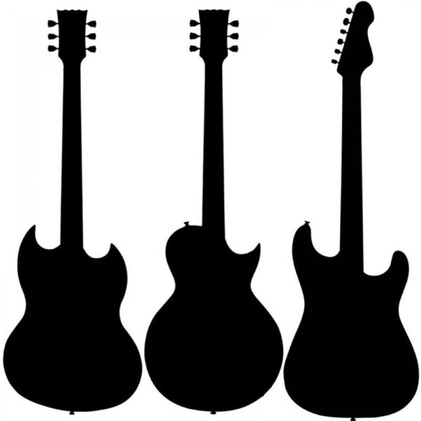 Kinsman Regular Hardshell Case - Electric Guitar - Body Shapes