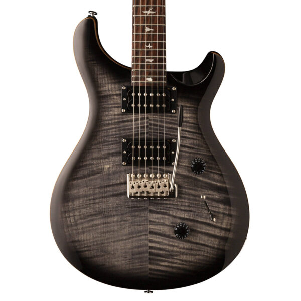 PRS SE Custom 24 Electric Guitar - Charcoal Burst - Body