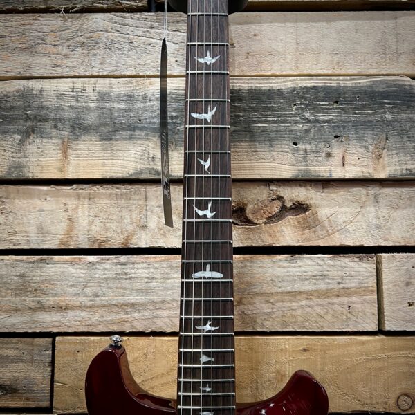 PRS SE Mira Electric Guitar - Vintage Cherry - Fretboard