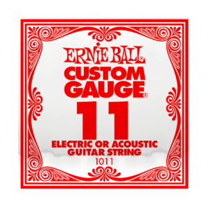 Ernie Ball .011 Plain Steel Single Guitar String