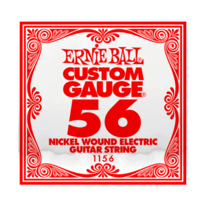 Ernie Ball .056 Nickel Wound Electric Guitar Single String