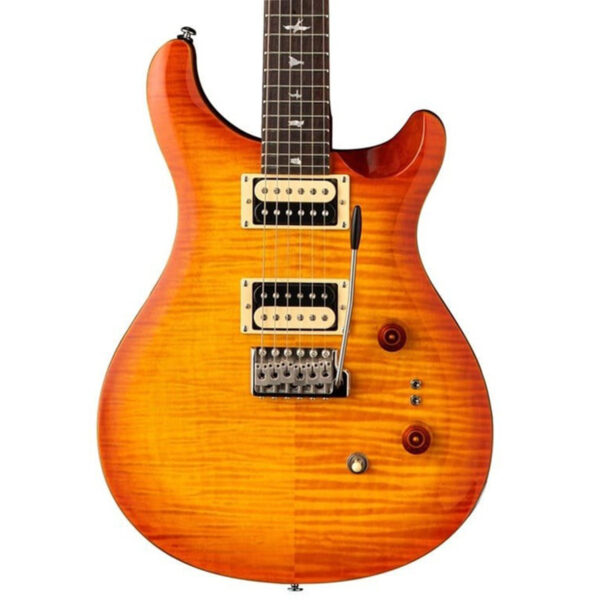 PRS SE Custom 24-08 Electric Guitar - Vintage Sunburst - Body