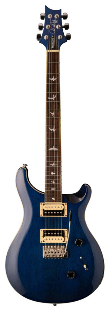 PRS SE Standard 24 Electric Guitar - Translucent Blue - Full