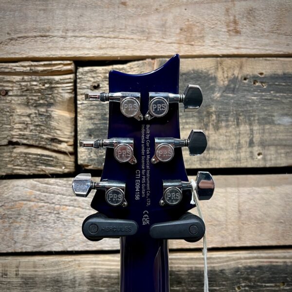 PRS SE Standard 24 Electric Guitar - Translucent Blue - Machine Heads