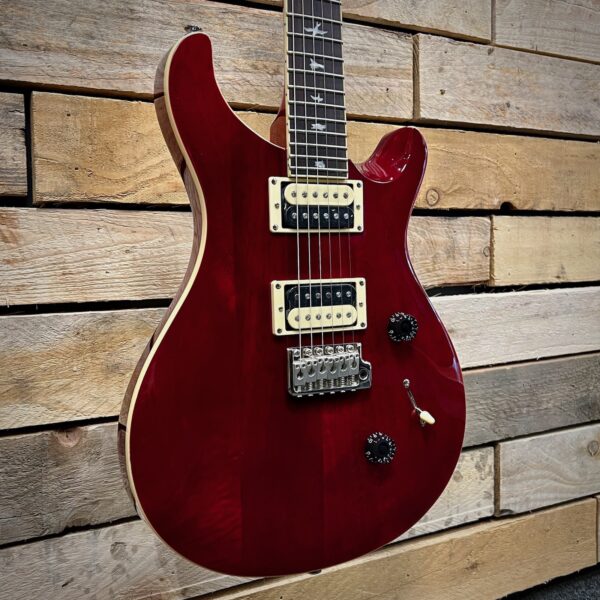 PRS SE Standard 24 Electric Guitar - Vintage Cherry - Angle